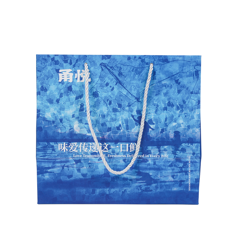 Medium mollis manu portare kraft charta takeaway sacculi