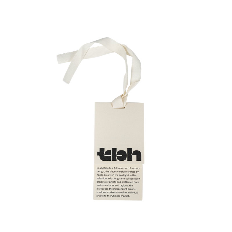 Geminus-circulus albus cardboard dependet tags pro vestimento packaging