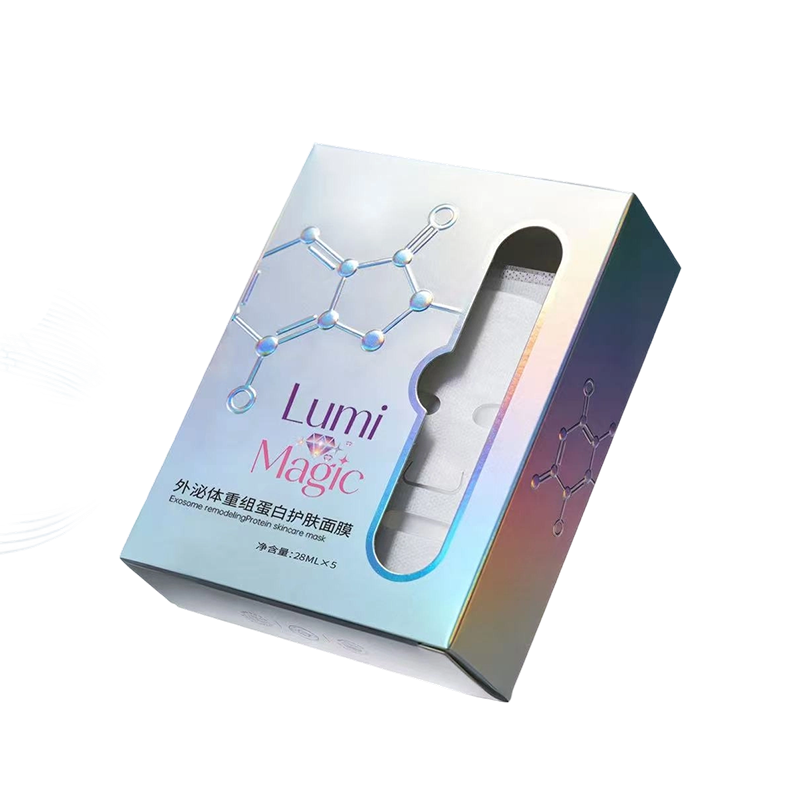 Iridescent Die-Cut Packaging Box cum Laser-cut Fenestra (Lumi Magic Custom Edition)